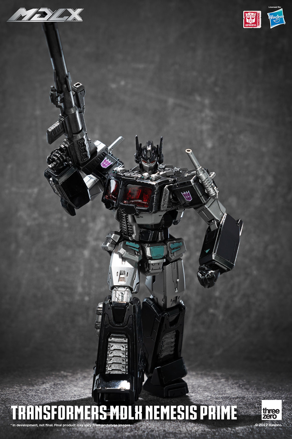 threezero Transformers MDLX Nemesis Prime Official Images
